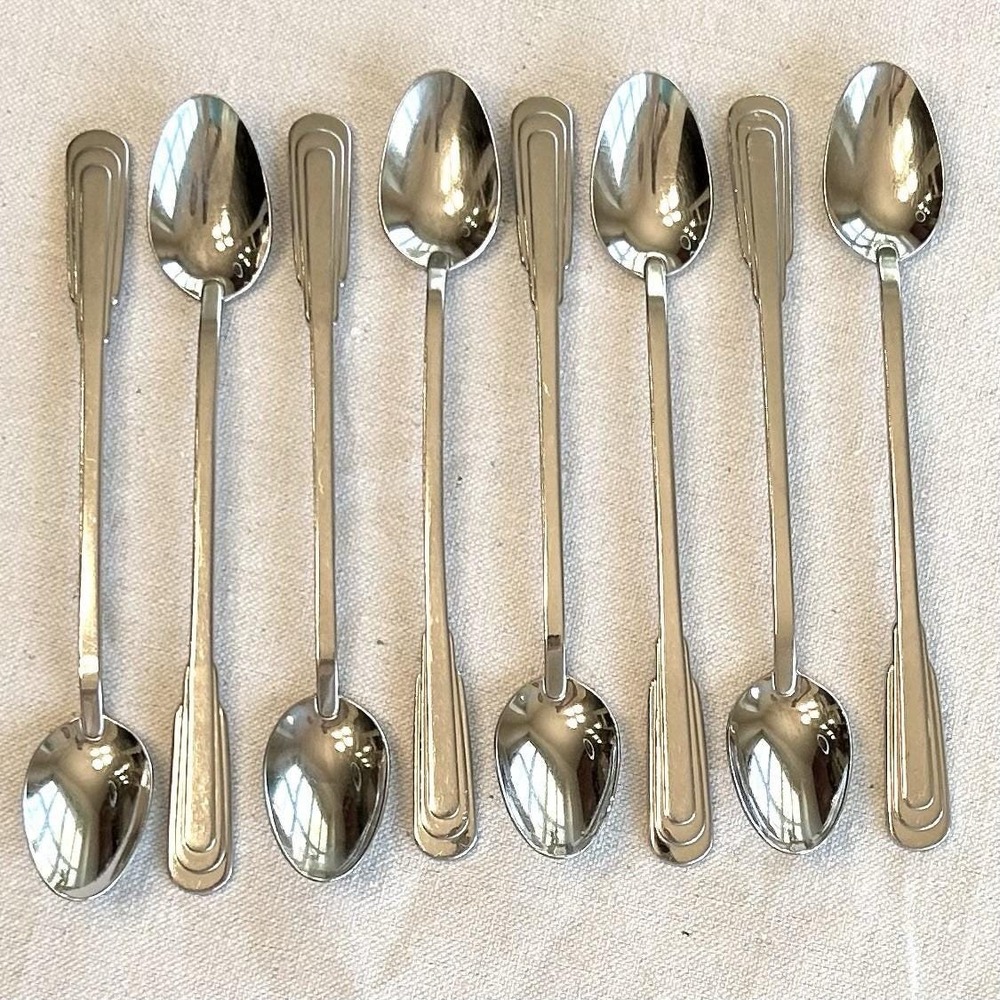 Oneida Cityscape Huge 83pc Lot Stainless Flatware Service for 10 Serving Pieces - Picture 6 of 9